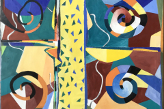 Strukturen_1997_Afrika-Collage_95x80cm_vorhanden