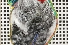 Bunter-Hahn22-Acryl-auf-Nessel-29-x-60-cm