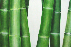Vegetative_Motive_2002_Bambus-2-x-5_105x55cm_verkauft